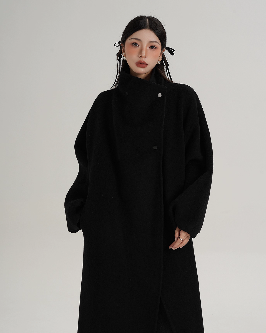 Wool Basic Long Coat SRS0377
