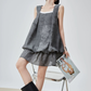 Square Balloon Mini Dress FER0252