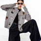 Dog Short Knit Cardigan ICM0062
