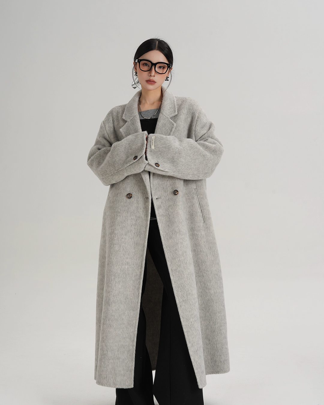 Loose Long Wool Coat SRS0392