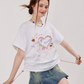 Lovely Side Shirring T-Shirt ZZF0262