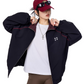 Double Zip Nylon Jacket ICM0086