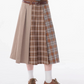 Retro Plaid Pleated Skirt ZZF0328