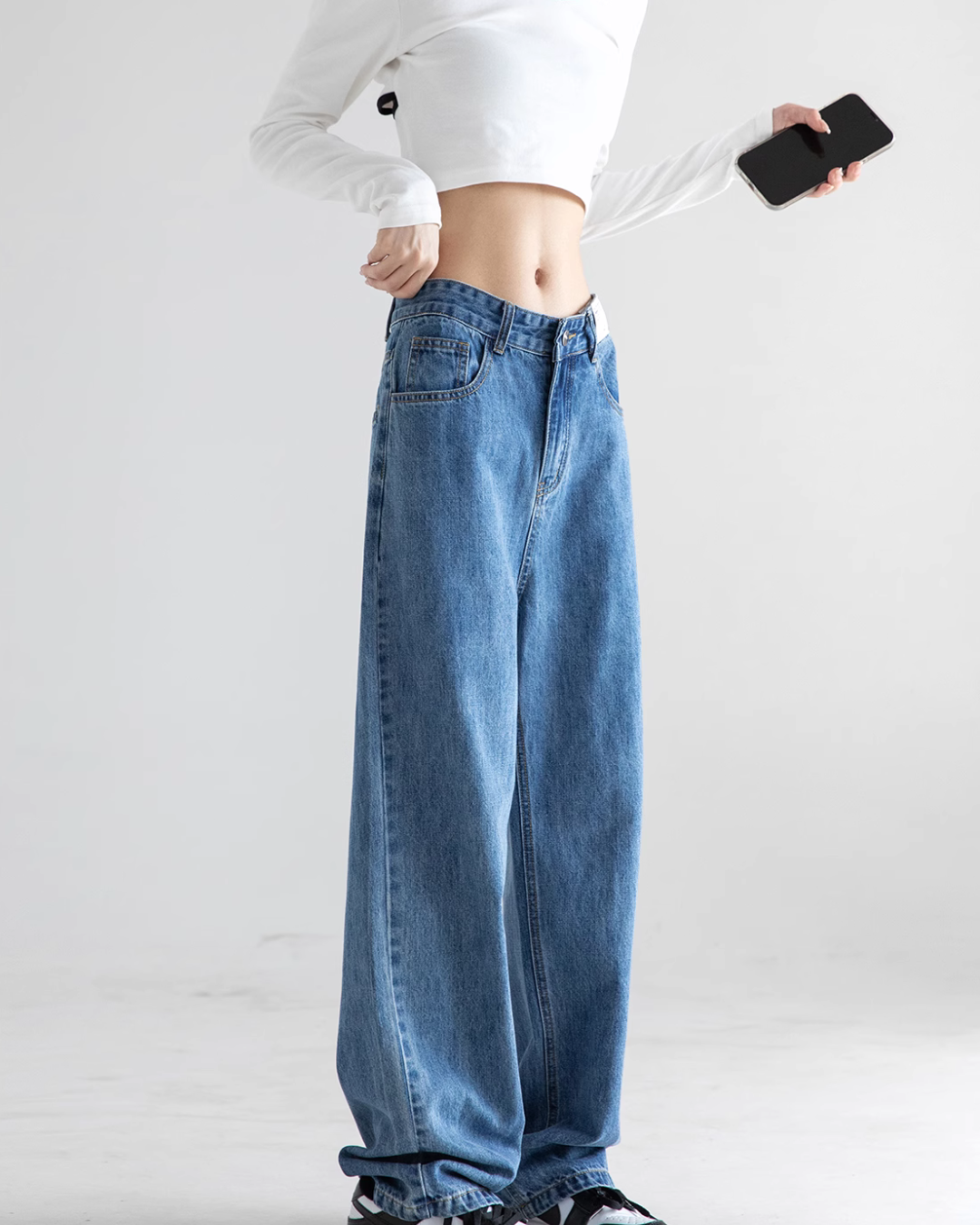 Straight Denim Pants ALS0011