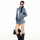 Stand Collar Denim Jacket BGS0049