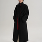 Stand Collar Long Coat SRS0382