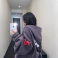 Vintage Loose Zip Hoodie YLS0928