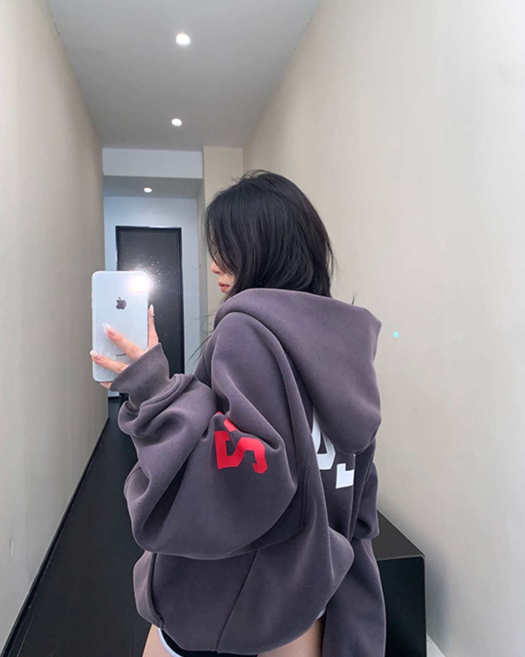Vintage Loose Zip Hoodie YLS0928