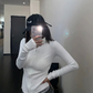 Cropped Slim Zip Jacket YLS1049