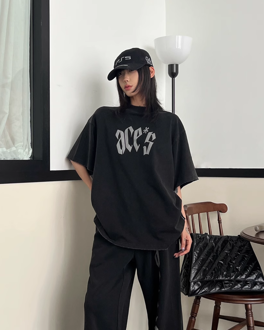 Street Long Sleeve T-Shirt / Loose Pants / Short Sleeve T-Shirt  ACS0133