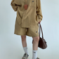 Relax Long Sleeve Shirt / Shorts YLS0882