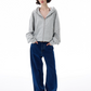 Shiny Sequin Zip Up Hoodie WLS0002