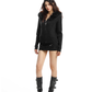 Faux Fur Zip Knit Top BGS0042