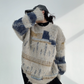 Retro Pattern Damage Knit YLS0716