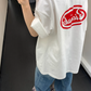 Print Short Sleeve Retro T-Shirt YLS0842