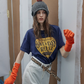 Vintage Letter Print T-Shirt RLZ0011