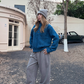 Half-Button Cable Knit CYE0084