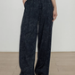 Linen Oversized Casual Jacket/Wide Pants VAS0181