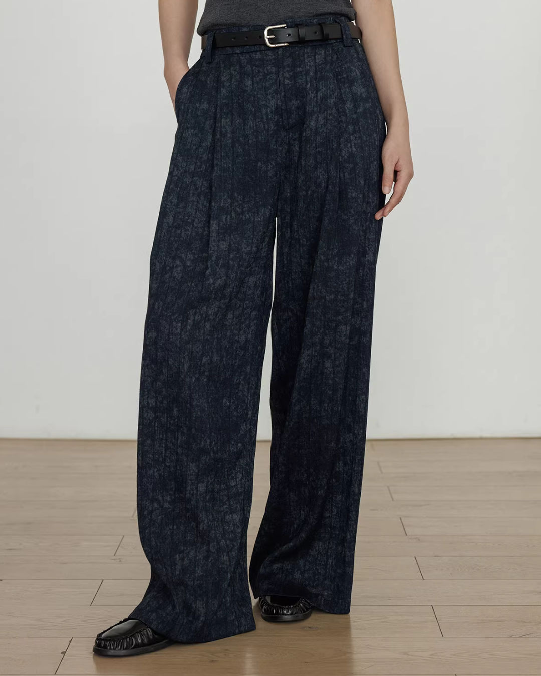 Linen Oversized Casual Jacket/Wide Pants VAS0181