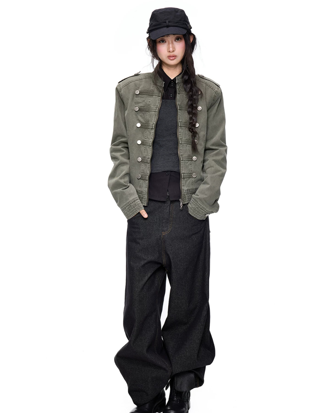 Rebel Military Jacket EZK0107