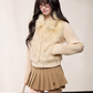 Fur Docking Knit Jacket MST0002