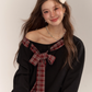 Paid Ribbon One-Shoulder Top ASG0056