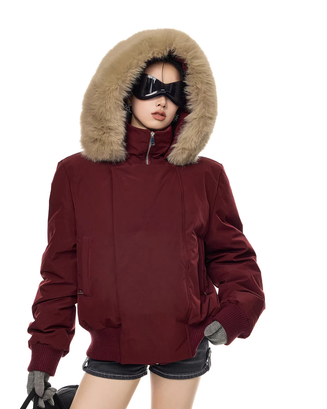 Fur Hood Down Jacket ICM0099