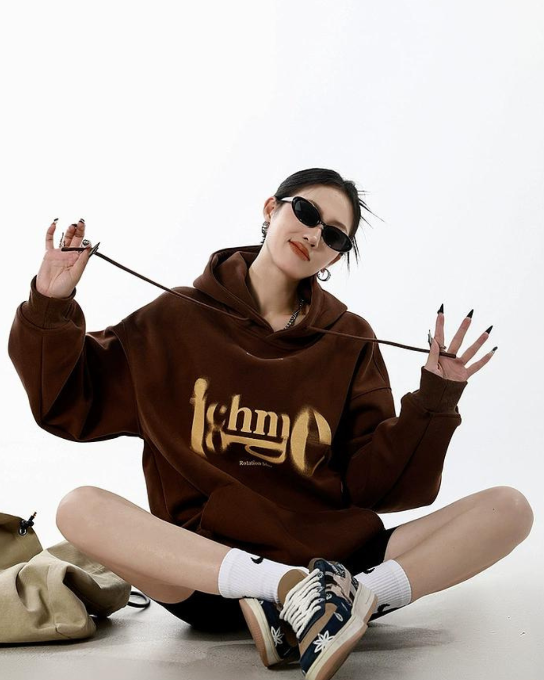 Front Logo Sweat Hoodie ICM0003