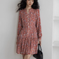 V-Neck Floral Dress VAS0193