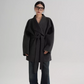 Stand Collar Mid-Length Coat SRS0355