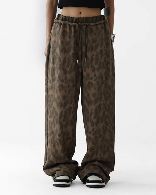 Leopard Print Loose Sweatpants ACS0260