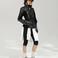 Mixed Material Zip-Up Tech Jacket ACS0386