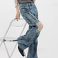 American Vintage Dirty Drape Denim Pants KNH0001