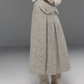 Tweed No-Collar Coat / Shorts / Knee Length Skirt TRK0006