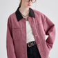 Vintage Denim Collar Jacket / Black Shorts VGC0002