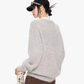 Round Neck Knit Cardigan ICM0101