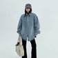 Washed Loose Denim Shirt YLS0743