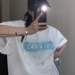 Glitter Logo Short Sleeve T-Shirt YLS0840