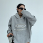 Logo Cotton Pullover Hoodie YLS0679