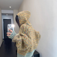 Retro Brushed Knit Hoodie YLS1004