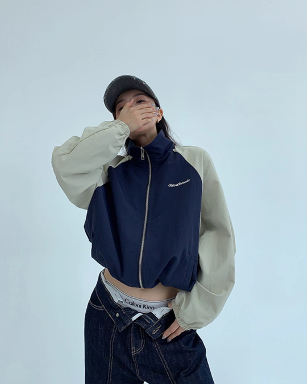Stand Neck Track Jacket  YLS0899
