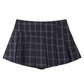 Cable Knit Layered Top / Pleated Skirt Pants WEO0018