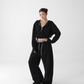 Half Zip Hoodie / Wide Sweatpants ACS0285