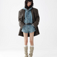 Vintage Jumpsuit Denim Shorts Jacket ACS0241