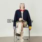 Round Neck Color Knit Cardigan LLA0402