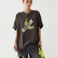 Banana Print Crew Neck T-Shirt ACS0253