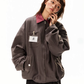 Vintage Style Work Blouson EZK0090