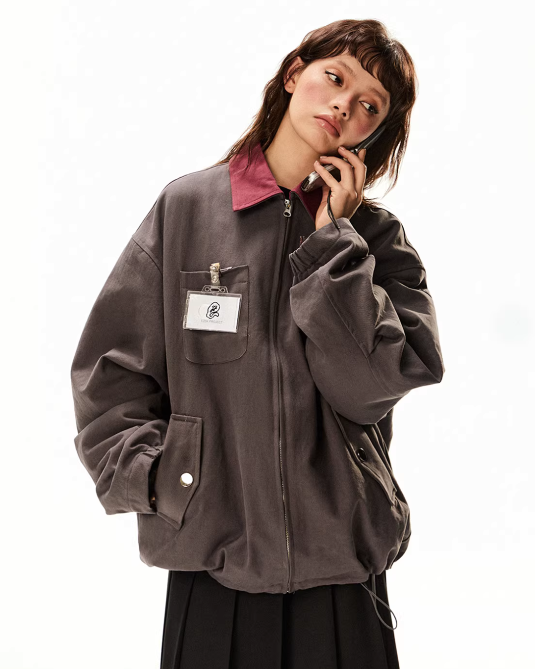 Vintage Style Work Blouson EZK0090