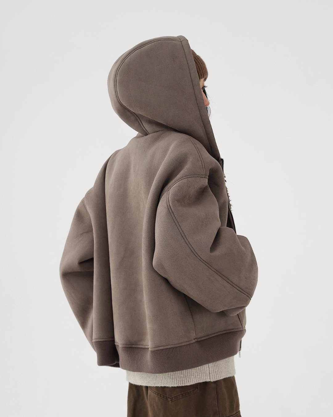 Reversible Nylon Boa Jacket ACS0307