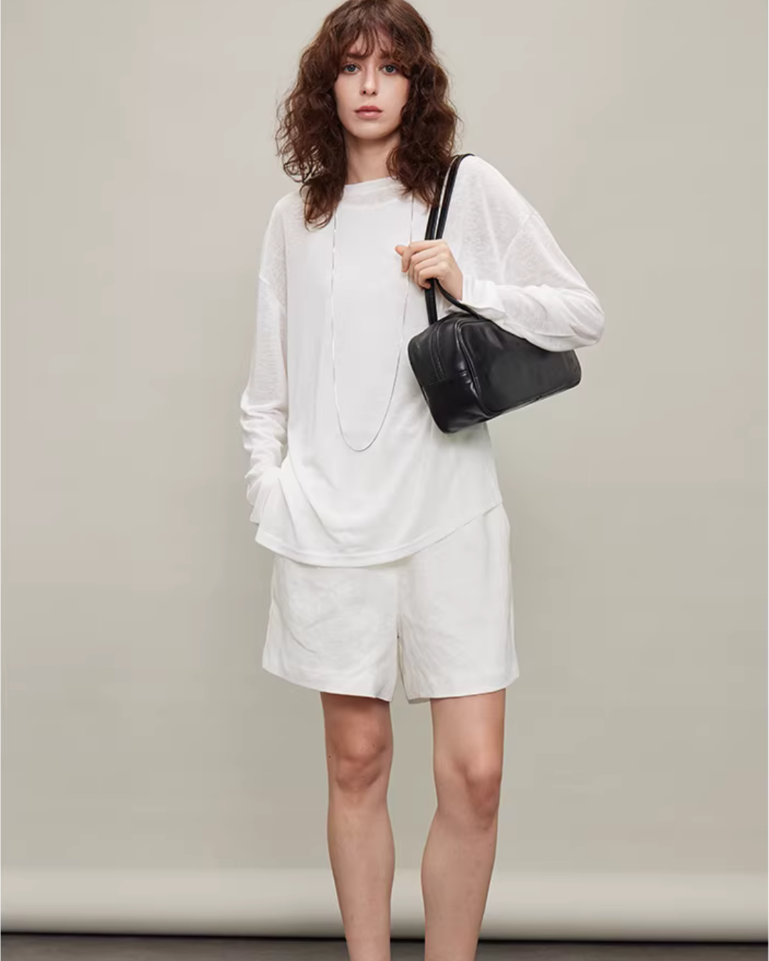 Oversized Batwing Sleeve T-Shirt TEO0002